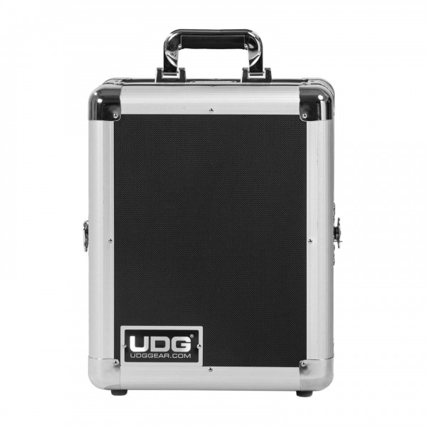 UDG Ultimate Pick Foam Flight Case S, Silver - Front Closed