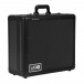 UDG Turntable Flight Case, Black - Angled Closed