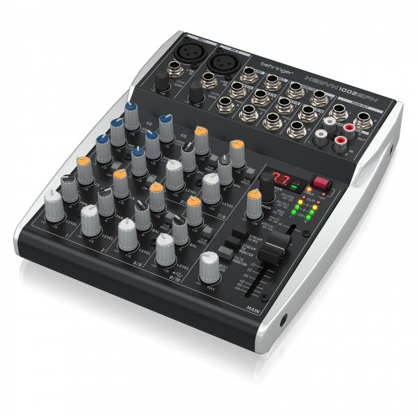 Behringer XENYX 1002SFX 10-Channel Analog Mixer at Gear4music