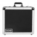 UDG Ultimate Pick Foam Flight Case Turntable, Silver - Front Closed