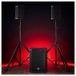 G4M 2.1 DSP PA System with Speaker Stands and Cables