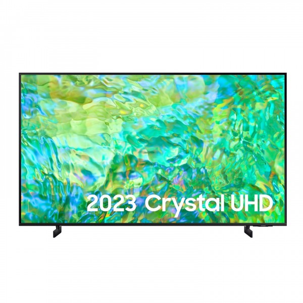 Samsung 50-inch CU8000 4K HDR Smart TV Front View
