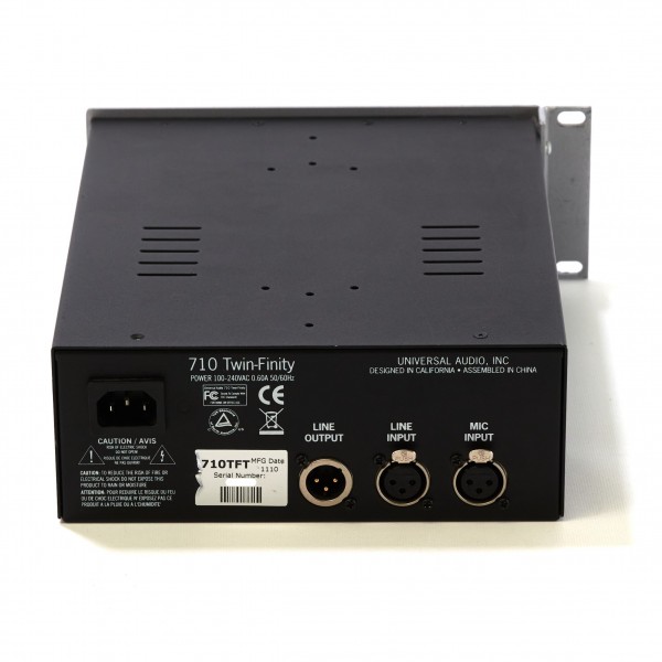 UA 710 Twin-Finity™ Tone-Blending Mic Preamp and DI Box - Secondhand