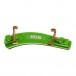 Kun Junior Collapsible Shoulder Rest, 3/4 - 1/2 Size, Atomic Green