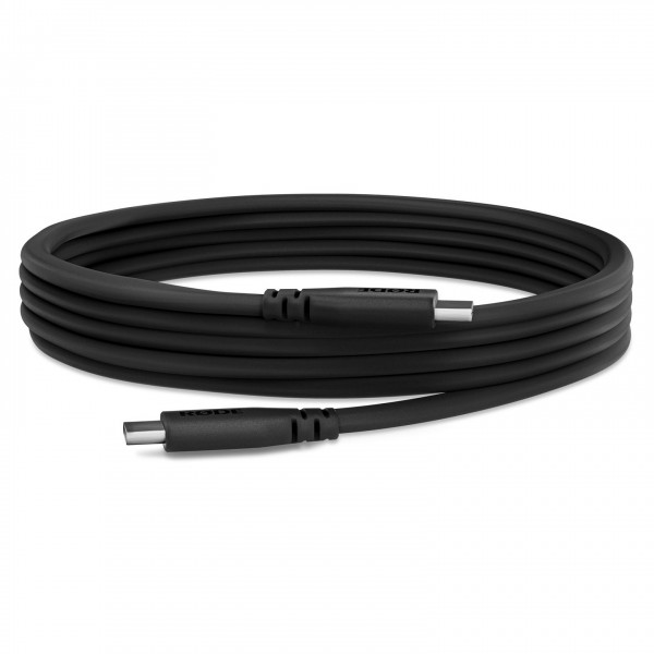 Rode NT1 5th Gen XLR and USB-C Studio Microphone, Black - USB-C Cable