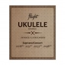 Flight FUSSC100 Fluorocarbon Ukulele Strings &ndash; Soprano/Concert