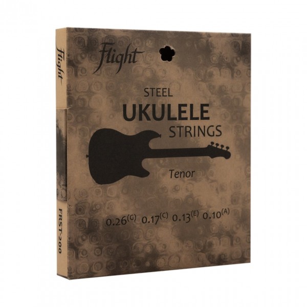 Flight Steel Ukulele Strings, Tenor - Angled