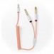 MyVolts Candycords 3.5mm to 6.35mm Mono Y-Cable - 40cm, Sunset