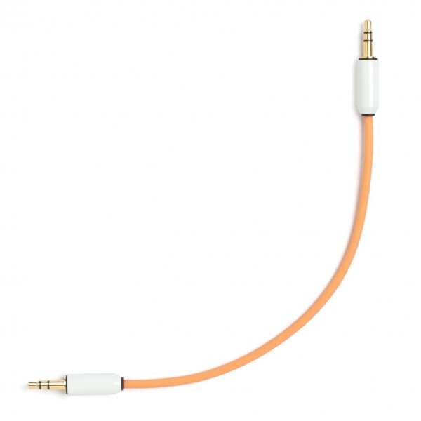 MyVolts Candycords 3.5mm Straight Stereo Jack Cable - 15cm, Sunset - Main