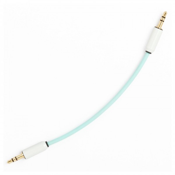 MyVolts Candycords 3.5mm Straight Stereo Jack Cable - 15cm, Mint - Main
