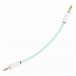 MyVolts Candycords 3.5mm Straight Stereo Jack Cable - 15cm, Mint