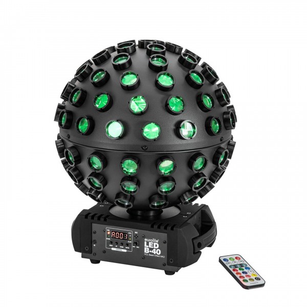 Eurolite LED B-40 MKII Laser Beam Effect - With Remote