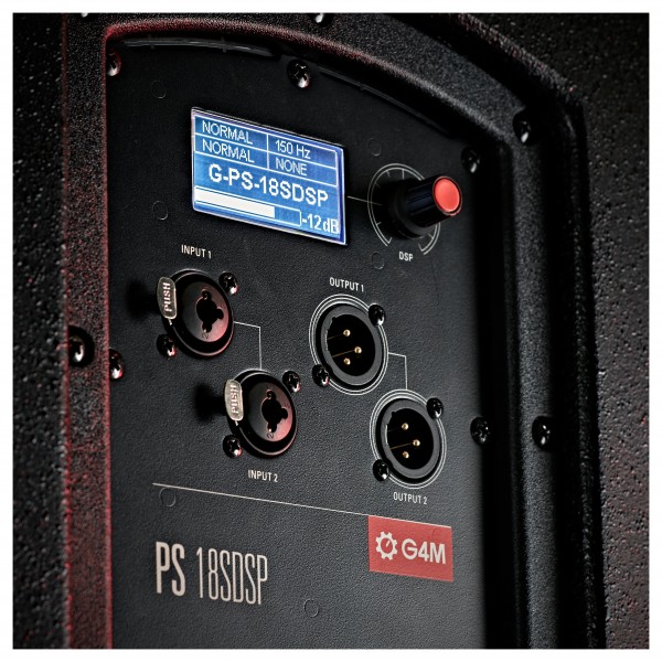 G4M 15" Active DSP Speaker and 18" DSP Sub