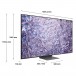 Samsung 85 inch QN800C NEO QLED 8K HDR Smart TV Dimensions View