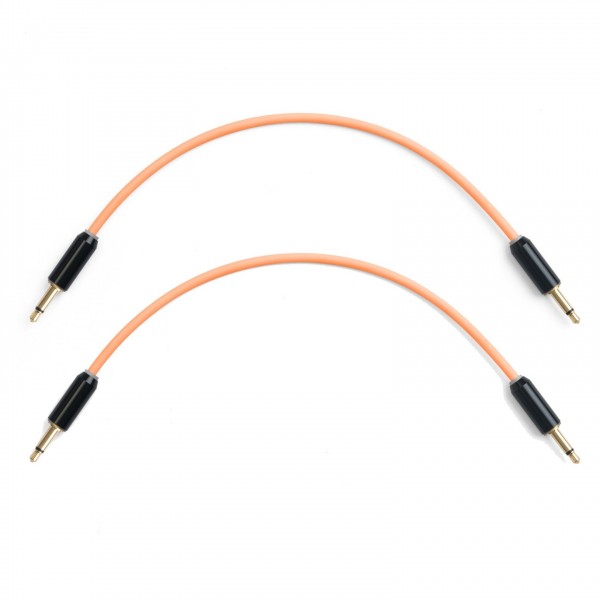 MyVolts Candycords Halo 3.5mm Mono Jack Cable 2-Pack - 15cm, Sunset - Main