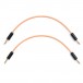 MyVolts Paquete de 2 cables Candycords Halo de 3,5 mm - 15 cm, Sunset