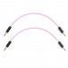 MyVolts Candycords Halo 3.5mm Kabel 2er-Pack - 15cm, Marshmallow