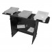 UDG FlightCase Fold Out DJ Table With Decks Black MK2