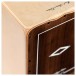 Meinl Percussion Artisan Edition Cajon Cantina Line, Brown Eucalyptus - Front Detail
