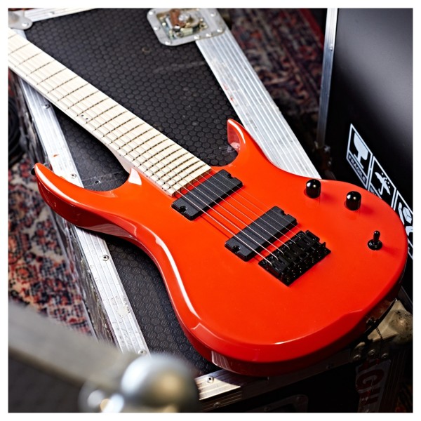 G4M 529 Electric Guitar, 7-String, Marmalade