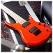 G4M 529 Electric Guitar, 7-String, Marmalade