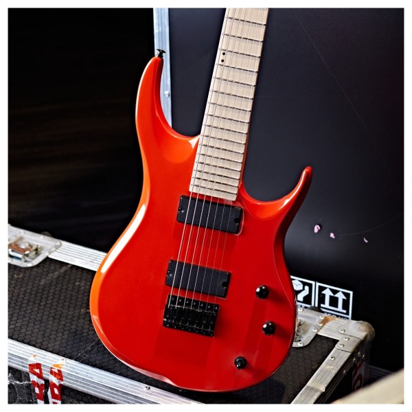 G4M 529 Electric Guitar, 7-String, Marmalade