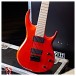 G4M 529 Electric Guitar, 7-String, Marmalade