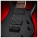 G4M 529 Electric Guitar, 8-String, Jet Black