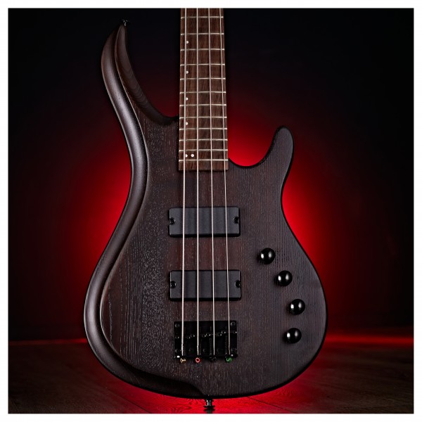 G4M 878 Bass Guitar, Walnut Stain