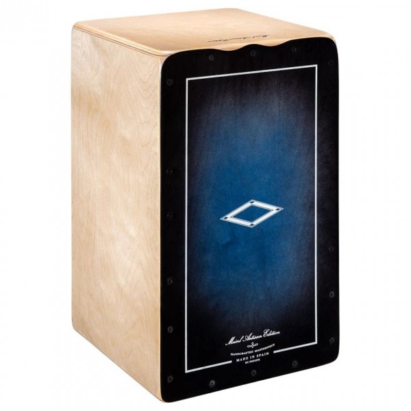 Meinl Percussion Artisan Edition Cajon Tango Line, Blue Fade