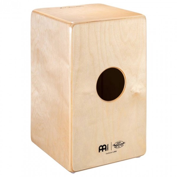 Meinl Percussion Artisan Edition Cajon Tango Line, Blue Fade - Back