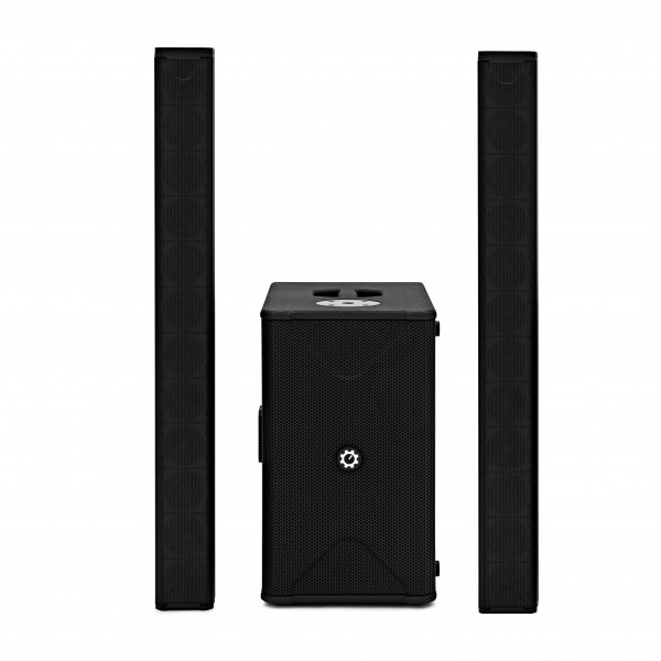 G4M Modular Column DSP PA System - Venue Bundle at Gear4music