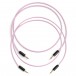 MyVolts Candycords Halo 3.5mm Cable 2-Pack - 50cm, Marshmallow