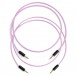 MyVolts Candycords Halo 3.5mm Kabel 2er-Pack - 50cm, Jellybean
