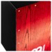 Meinl Percussion Headliner® Series Snare Cajon, Tango Red Fade - Front Detail
