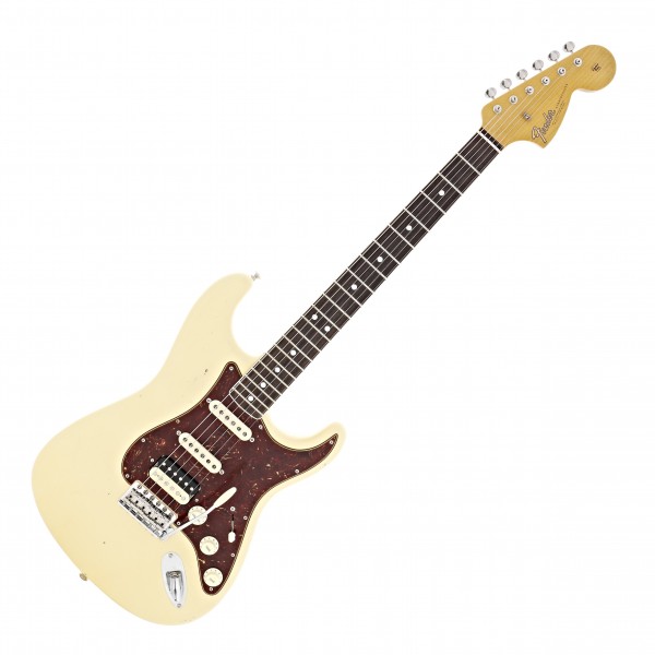 Fender Custom Shop '67 HSS Strat Journeyman Relic, Aged Vintage White