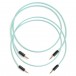 MyVolts Candycords Halo 3.5mm Cable 2-Pack - 50cm, Mint Green