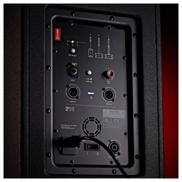 G4M Modular Column PA System - 1x10" Sub