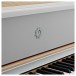 G4M High Top Upright Piano, Maple & White
