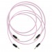 MyVolts Candycords Halo 3.5mm Cable 2-Pack - 80cm, Marshmallow