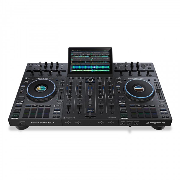 Denon DJ Prime 4 + Standalone DJ Controller - Front Main
