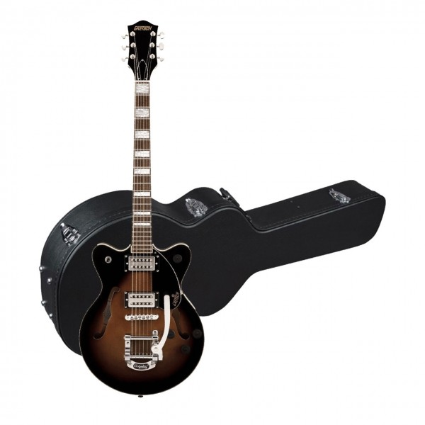 Gretsch G2655T Streamliner CB Jr., Brownstone Maple with FREE case
