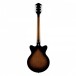 Gretsch G2655T Streamliner CB Jr., Brownstone Maple with FREE case - Back