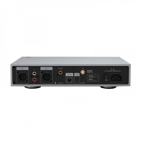 Eversolo DAC-Z6 DAC & Headphone Amplifier Back View