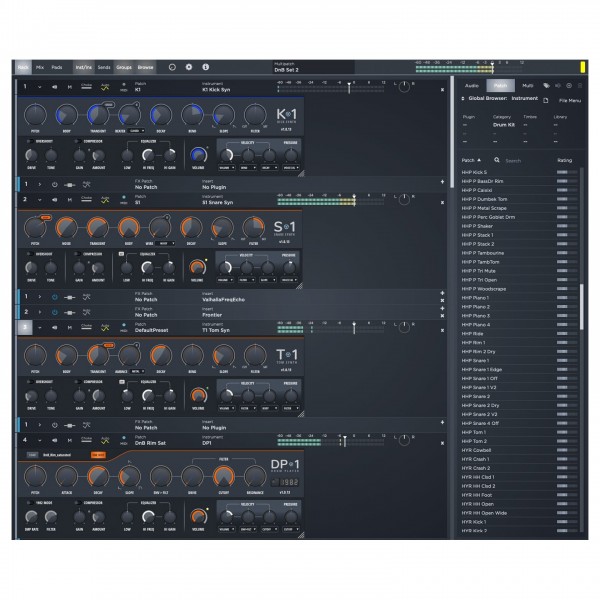 Nektar Aruba - Beat Composer Pad Controller - Plugin Drum Rack