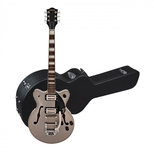 Gretsch G2655T Streamliner CB Jr, Phantom Metallic with FREE case