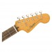 Squier Classic Vibe 60s Jazzmaster, 3T Sburst w/ FREE Fender Ukelele - Guitar Headstock Front