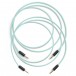 MyVolts Candycords Halo 3.5mm Cable 2-Pack - 80cm, Mint Green