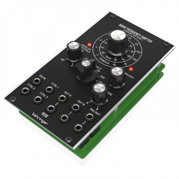 Behringer BODE FREQUENCY SHIFTER 1630 Analog Frequency Shifter Module - Angled, Right