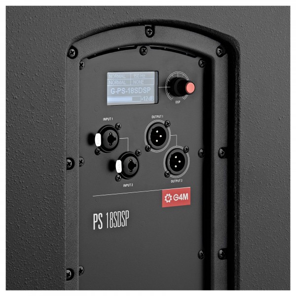 G4M 15" Active DSP Speaker and 18" DSP Sub